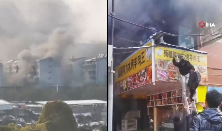 Çin'de işyeri yangını: 39 ölü